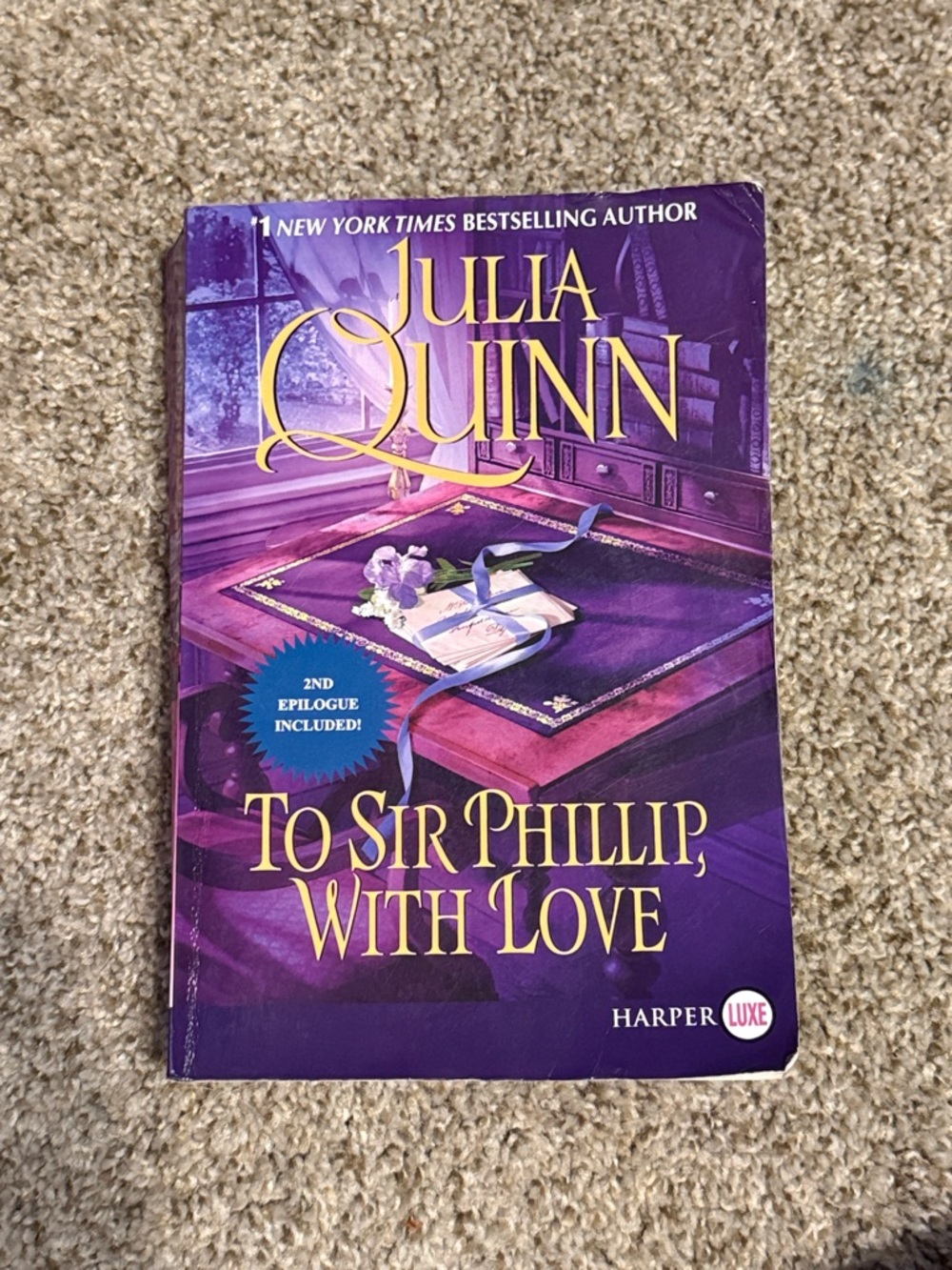 Julia Quinn "To Sir Phillip, With Love" Large Print